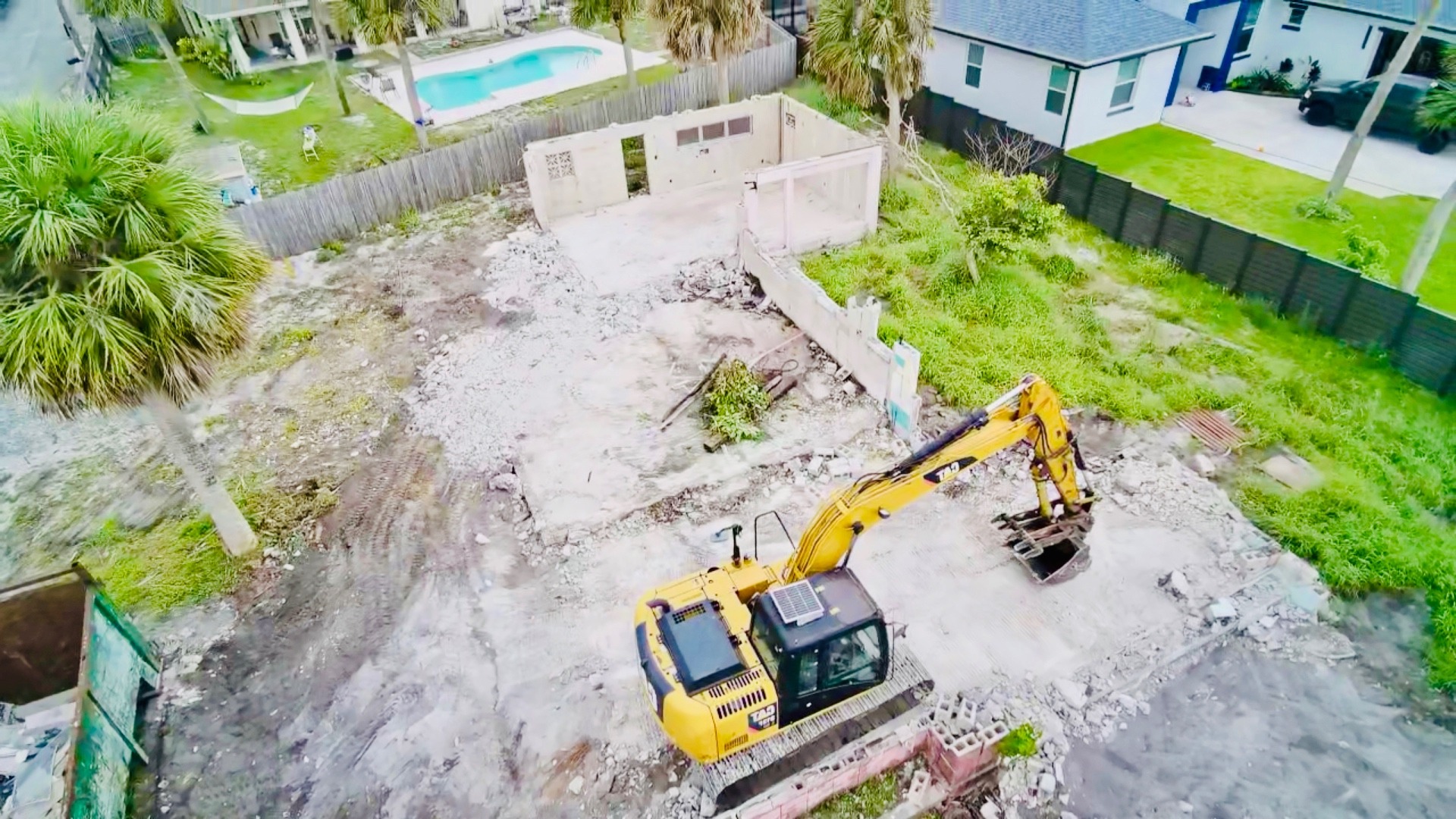 Cleared and graded lot in Hobe Sound, Martin County FL ready for new home construction